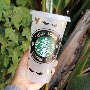 Lashes Starbucks Cup